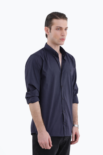 پیراهن آستین بلند مردانه - 