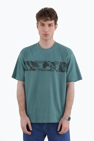 تیشرت طرح دار مردانه - 