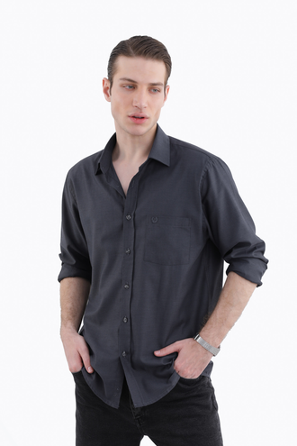 پیراهن آستین بلند مردانه - 