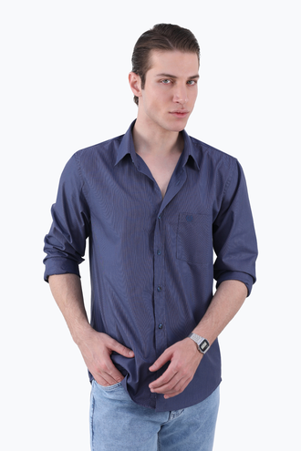 پیراهن آستین بلند مردانه - 