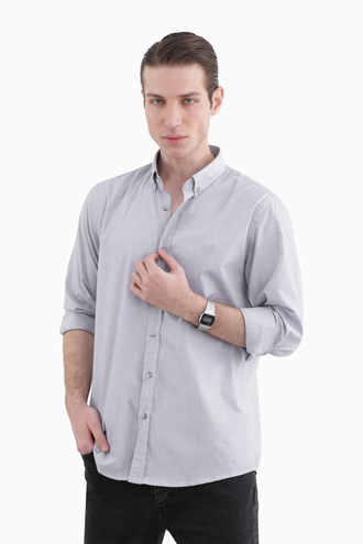 پیراهن آستین بلند مردانه - 