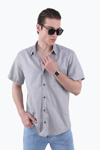 پیراهن آستین کوتاه مردانه - 