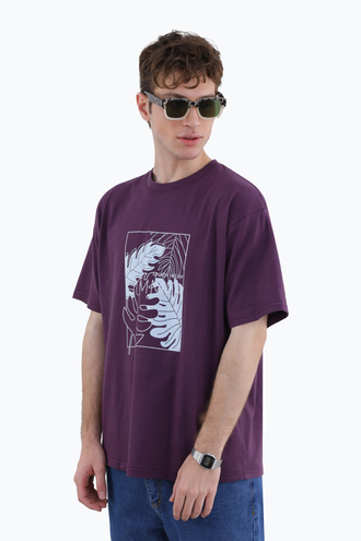 تیشرت طرح دار مردانه - 