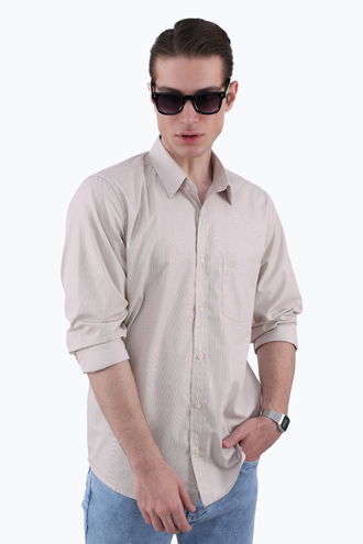پیراهن آستین بلند مردانه - 