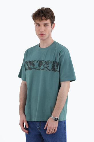 تیشرت طرح دار مردانه - 