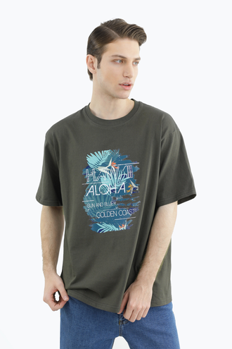 تیشرت طرح دار مردانه - 