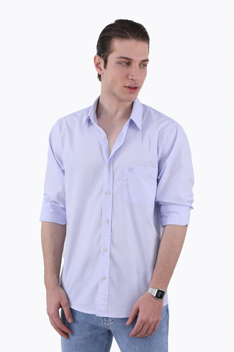 پیراهن آستین بلند مردانه - 