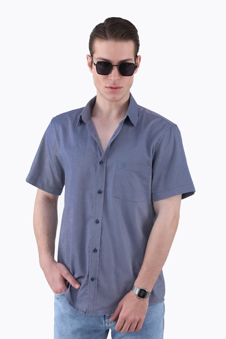 پیراهن آستین کوتاه مردانه - 