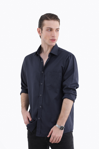 پیراهن آستین بلند مردانه - 