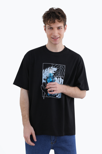 تیشرت طرح دار مردانه - 