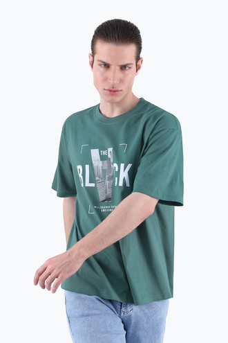 تیشرت طرح دار مردانه - 