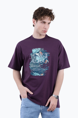 تیشرت طرح دار مردانه - 