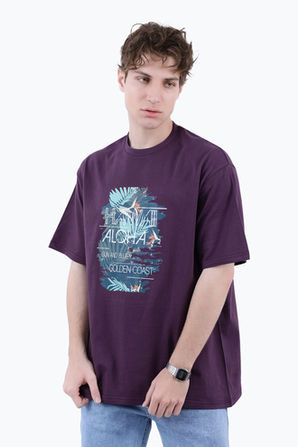 تیشرت طرح دار مردانه - 