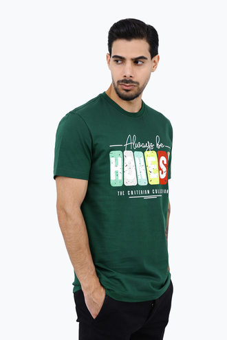 تیشرت طرح دار مردانه - 