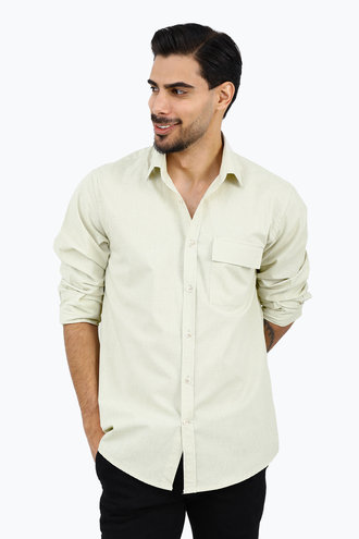پیراهن تک جیب مردانه - 