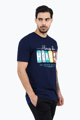 تیشرت طرح دار مردانه - 