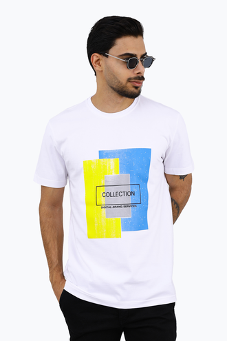 تیشرت طرح دار مردانه - 