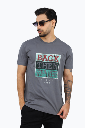 تیشرت طرح دار مردانه - 