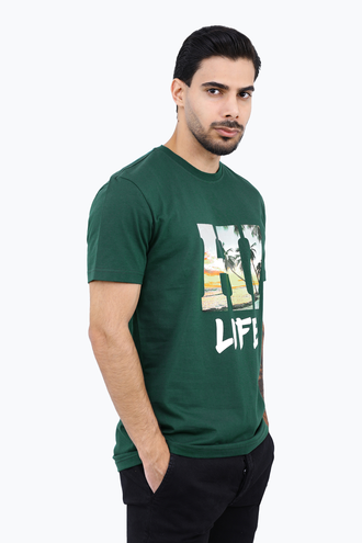 تیشرت طرح دار مردانه - 
