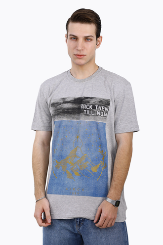تیشرت طرح دار مردانه - 