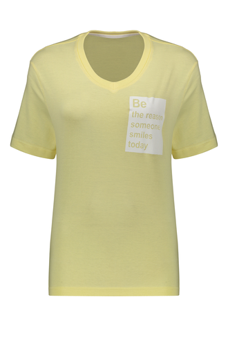 تیشرت طرح دار زنانه - 