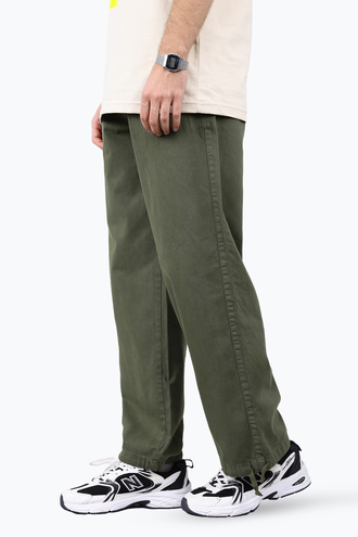 شلوار کتان مردانه کمرکشدار - 