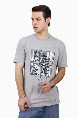 تیشرت طرح دار مردانه - 
