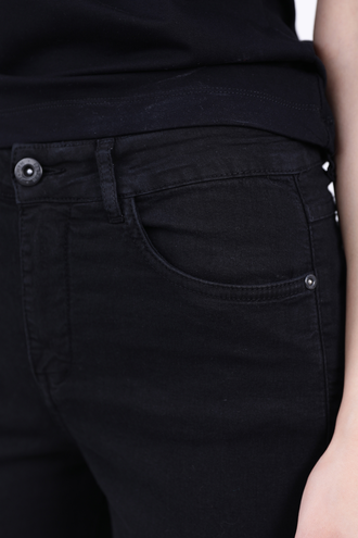 شلوار کتان اسکینی زنانه - 