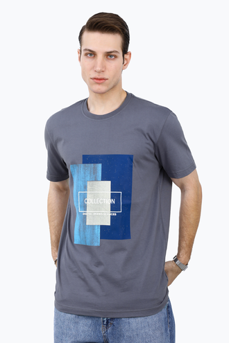 تیشرت طرح دار مردانه - 