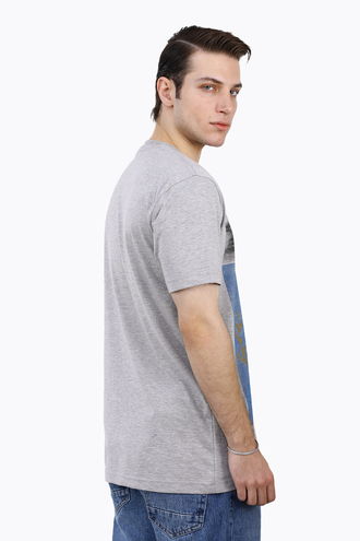 تیشرت طرح دار مردانه - 