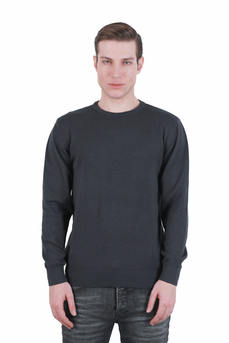 بافت یقه گرد مردانه - 