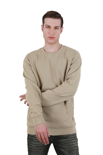 تیشرت آستین بلند جودون مردانه یقه گرد - 