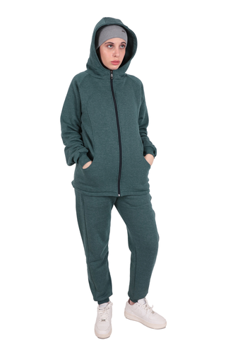 ست سویشرت شلوار اسلش زنانه - 