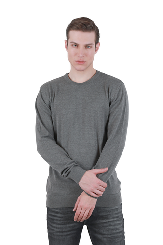 بافت یقه گرد مردانه - 