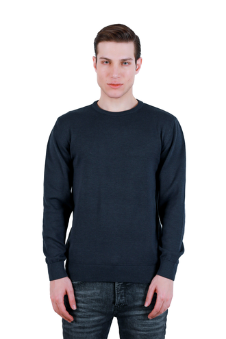 بافت یقه گرد مردانه - 