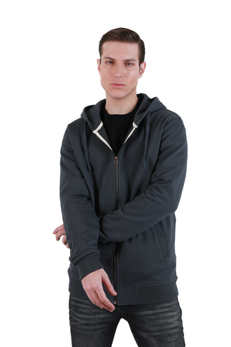 سویشرت کلاهدار مردانه - 