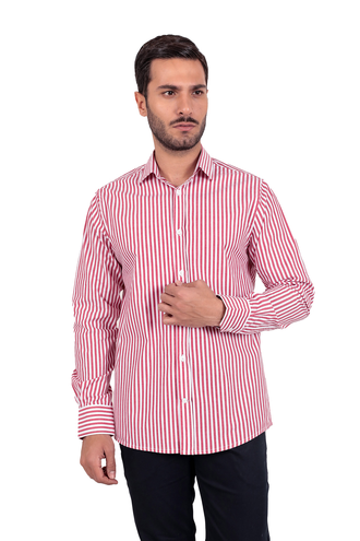 پیراهن آستین بلند مردانه مدل کلاسیک - 