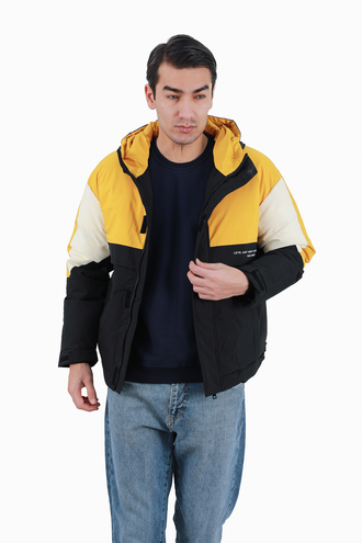 کاپشن شمعی کلاهدار مردانه - 