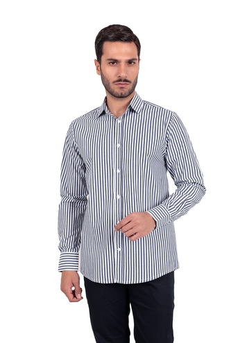 پیراهن آستین بلند مردانه مدل کلاسیک - 