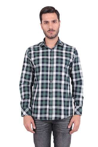 پیراهن آستین بلند مردانه مدل کلاسیک - 