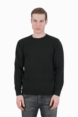 بافت یقه گرد مردانه - 