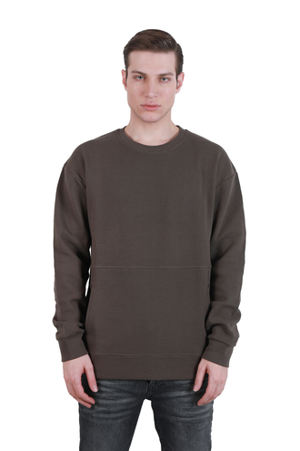 تیشرت آستین بلند جودون مردانه یقه گرد - 