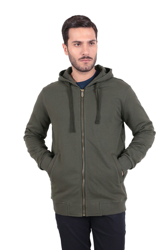 سویشرت کلاهدار مردانه - 