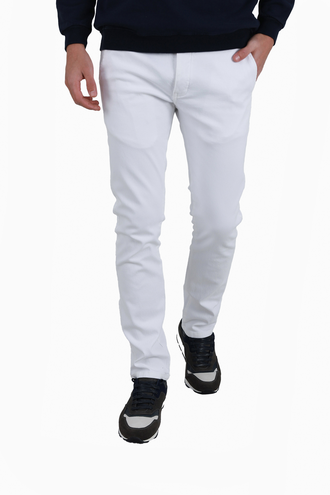 شلوار کتان جذب مردانه - 