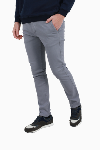 شلوار کتان مردانه جذب - 