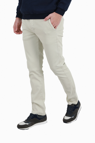 شلوار کتان مردانه جذب - 