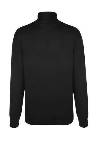 بافت یقه اسکی مردانه - 