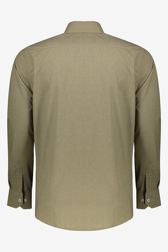 پیراهن یقه برگردان آستین بلند تترون مردانه  - 