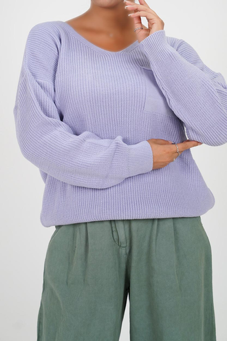 بافت آستین بلند زنانه - 