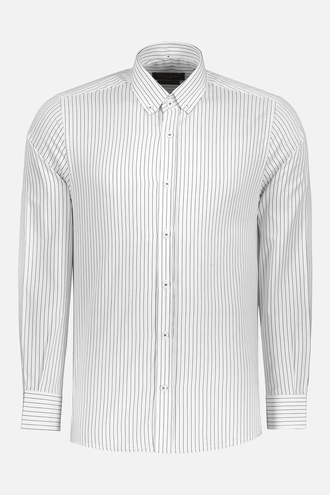 پیراهن آستین بلند رگولار مردانه - 